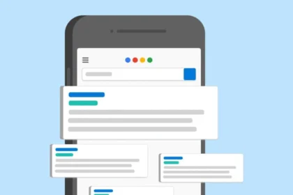 Mobile screen displaying SEO analytics and keyword rankings with a blogger working to Rank Your Blog in Australia through optimized content and strategies.