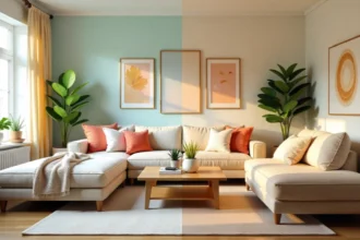 Here's the SEO-optimized information for your article: Slug: how-to-redecorate-living-room-budget-guide Keyword (from first 100 words): redecorate living room on a budget Meta Description (127 characters): Learn how to redecorate living room on a budget with 10 creative steps. Transform your space affordably using DIY ideas and smart tips. Feature Image SEO Elements: Alt Text: Budget living room makeover before and after showing how to redecorate living room on a budget with DIY ideas and affordable furniture