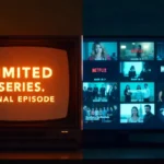 Limited series become franchises transformation showing TV screens displaying original series evolving into multiple seasons and spin-offs