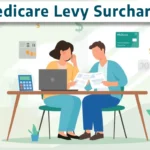Australian couple reviewing private hospital cover documents to avoid the Medicare Levy Surcharge at tax time.