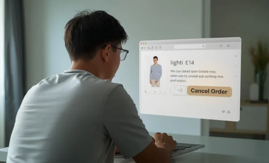 Australian shopper checking online store cancellation rights under Australian Consumer Law