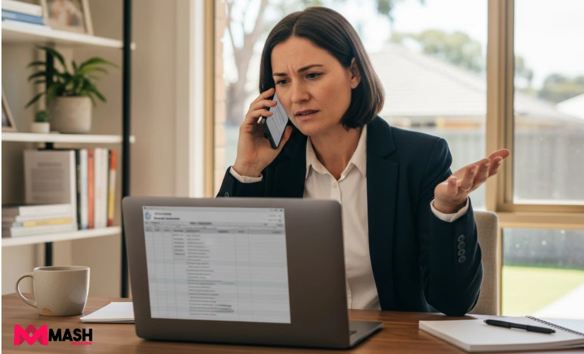 Person contacting car insurance company to update driver information in Australia